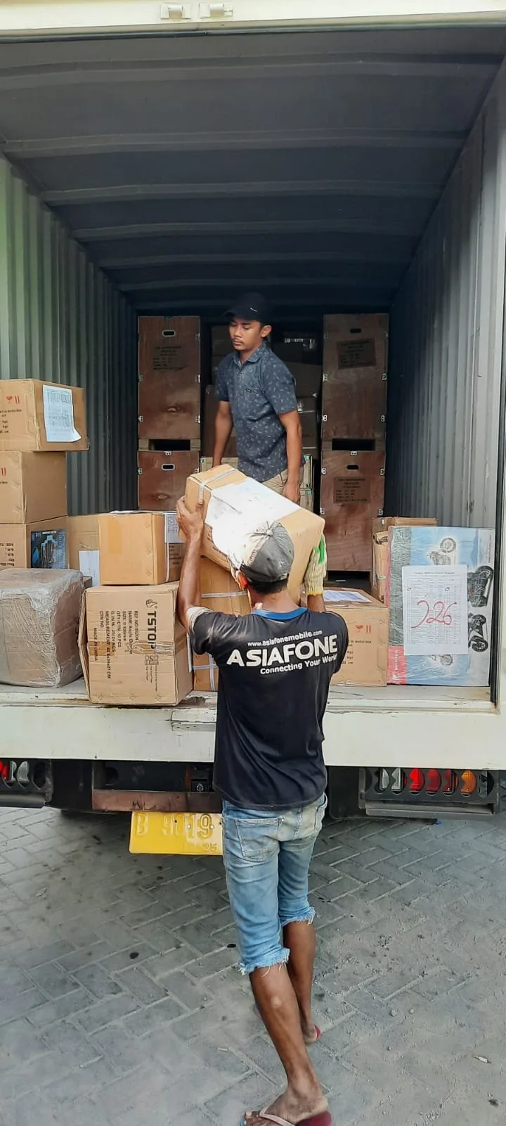 Dokumentasi pengiriman ILT Cargo