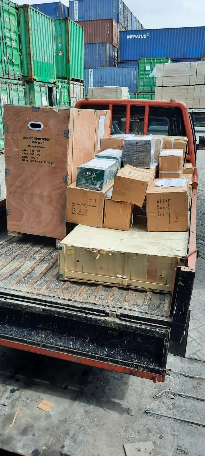 Dokumentasi pengiriman ILT Cargo